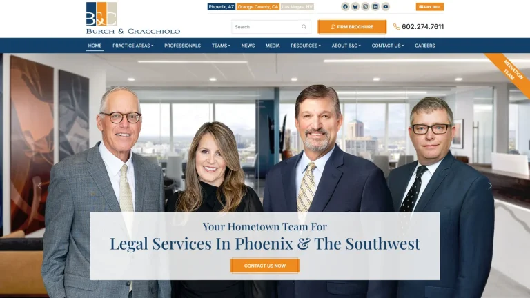 Burch & Cracchiolo, P.A. - Phoenix, AZ - Attorney in Phoenix