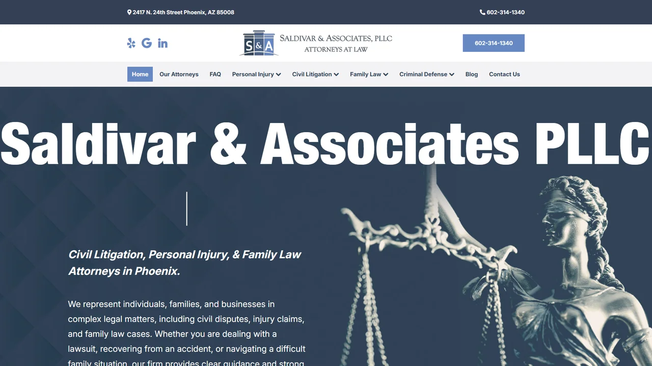 Saldivar and Associates - Phoenix, AZ office in Phoenix, Arizona