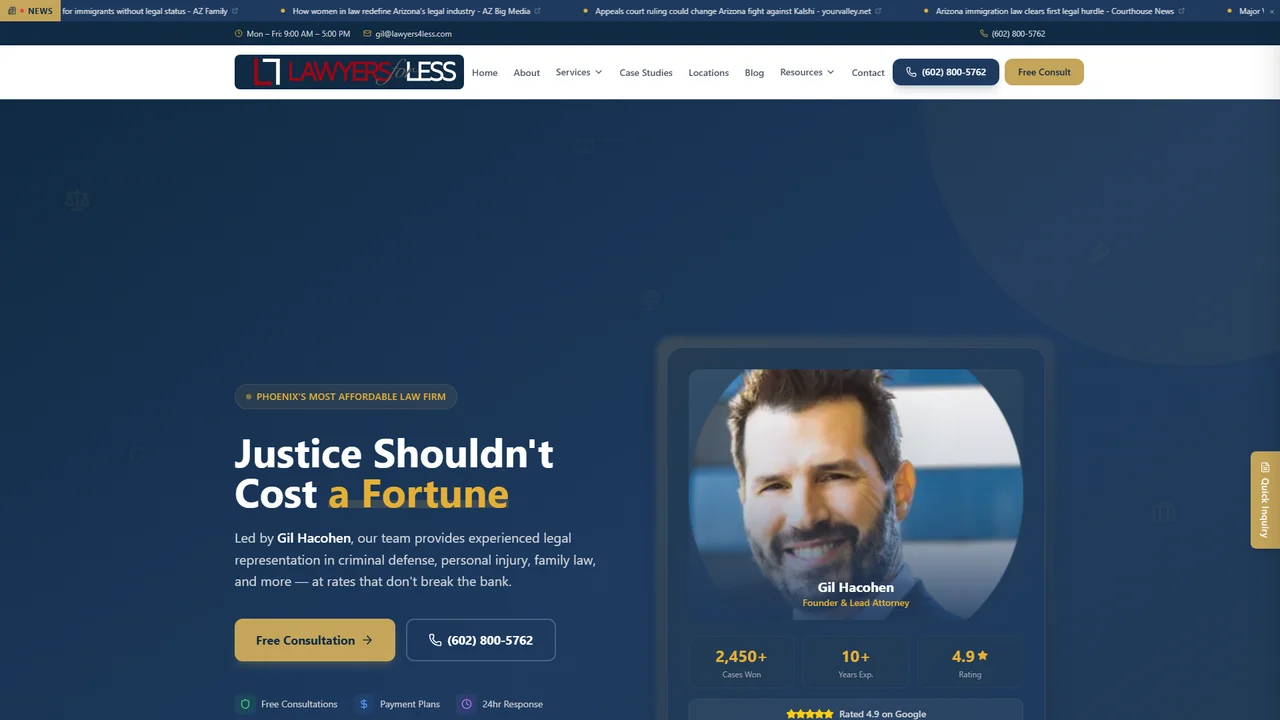 Lawyers For Less - Phoenix, AZ office in Phoenix, Arizona