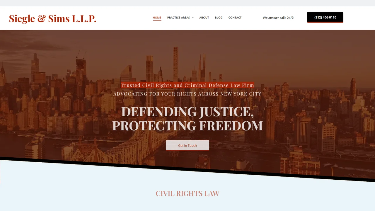 Siegle & Sims L.L.P. - NYC, New York office in New York City, New York