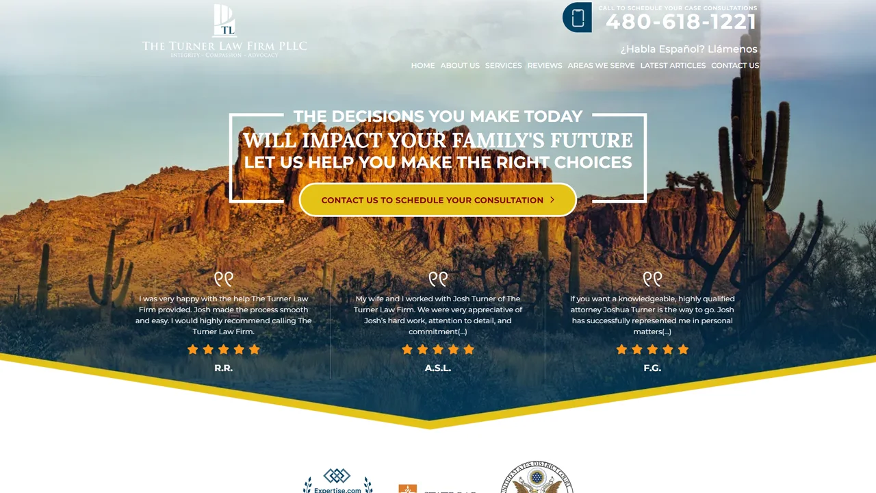 The Turner Law Firm PLLC Phoenix, AZ office in Phoenix, Arizona