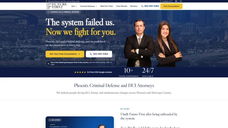 Future First Criminal Law - Phoenix, AZ - Attorney in Phoenix