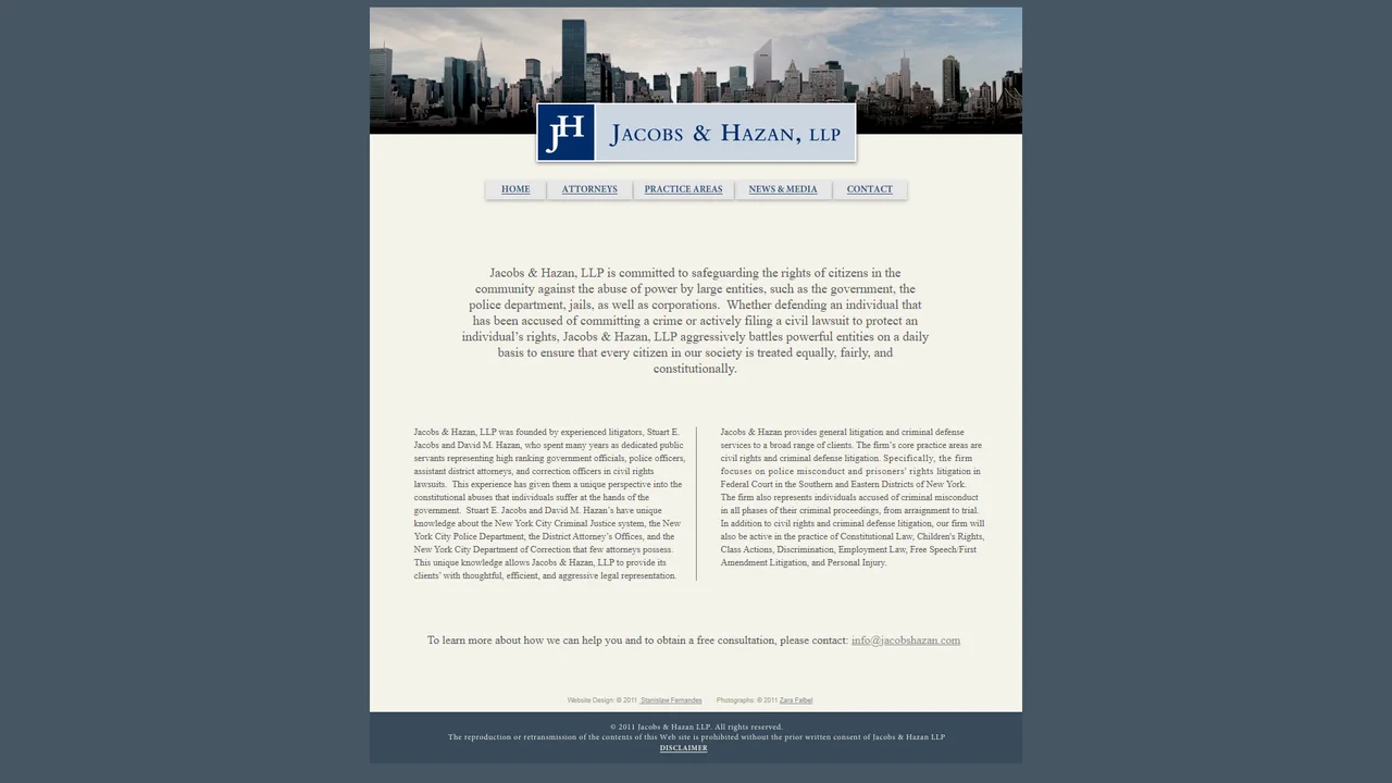 Jacobs & Hazan, PLLC - NYC, New York office in New York City, New York