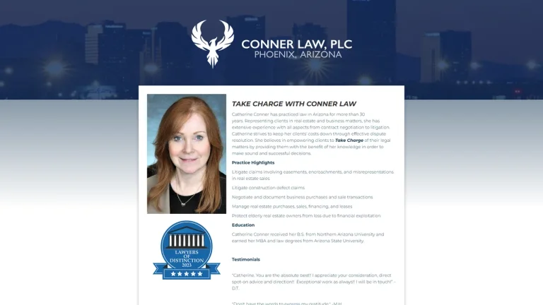 Conner Law, PLC - Phoenix, AZ - Attorney in Phoenix