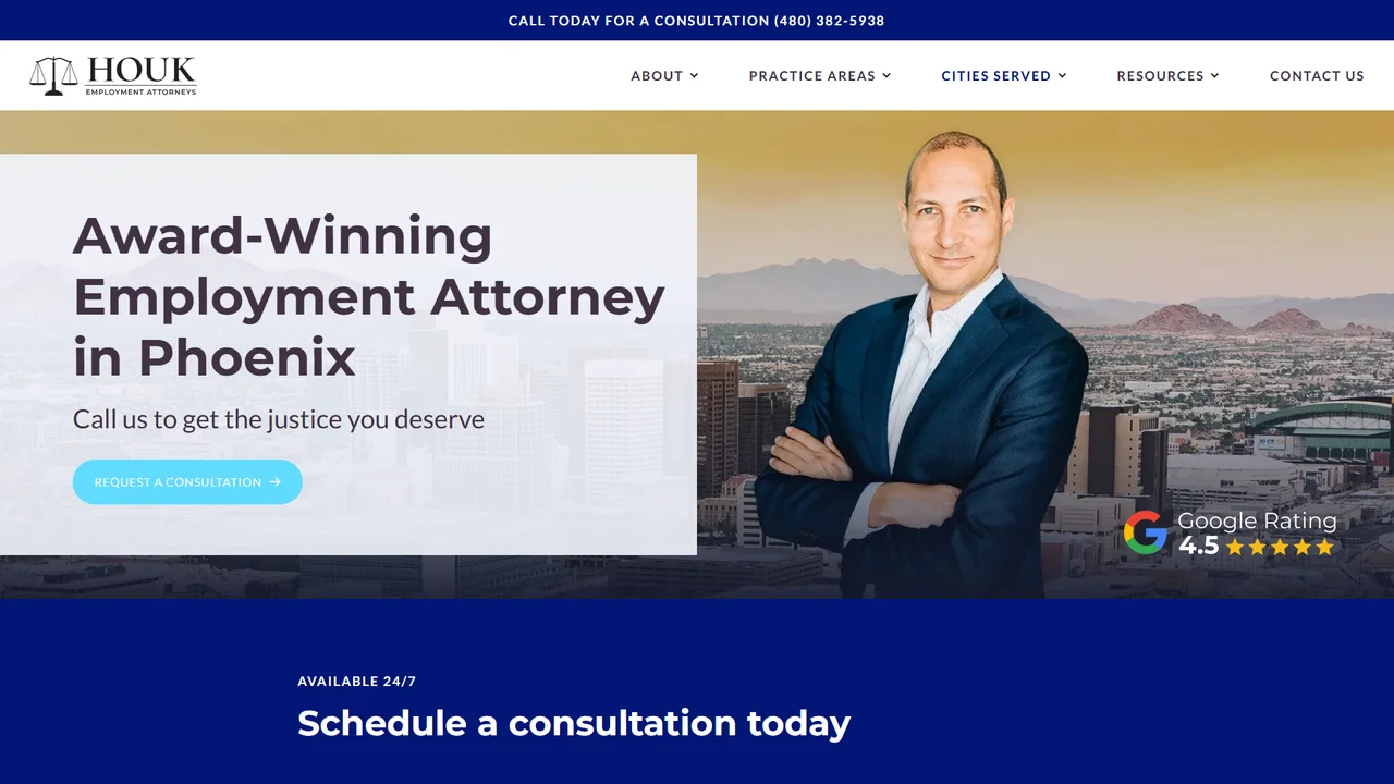 Houk Employment Attorneys Phoenix - Phoenix, AZ office in Phoenix, Arizona