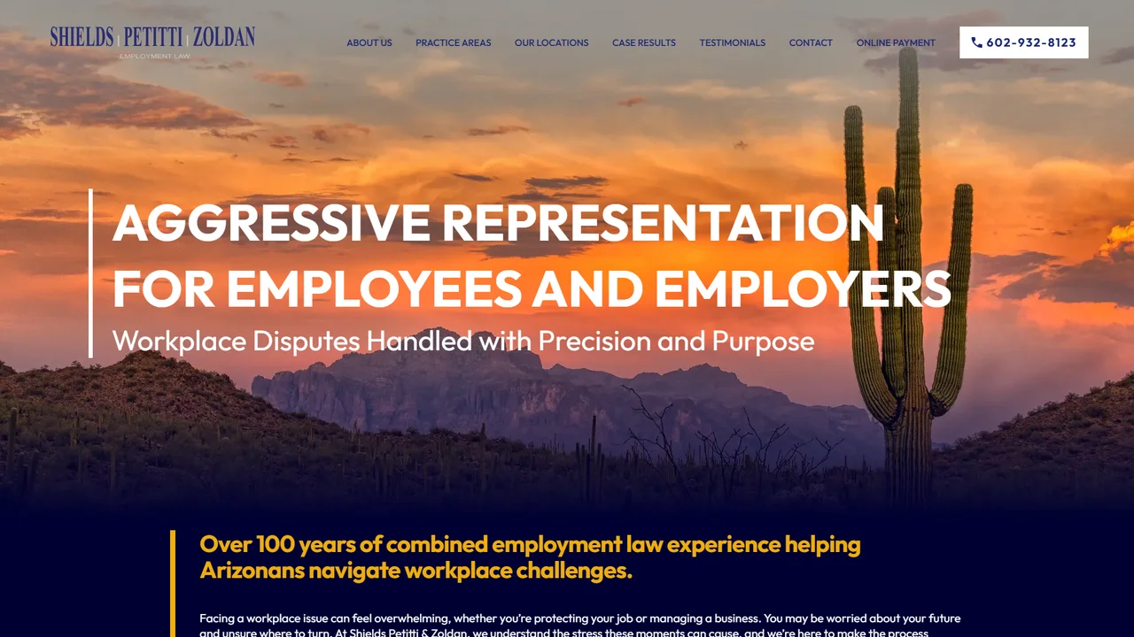 Shields Petitti and Zoldan, PLC - Phoenix, AZ office in Phoenix, Arizona
