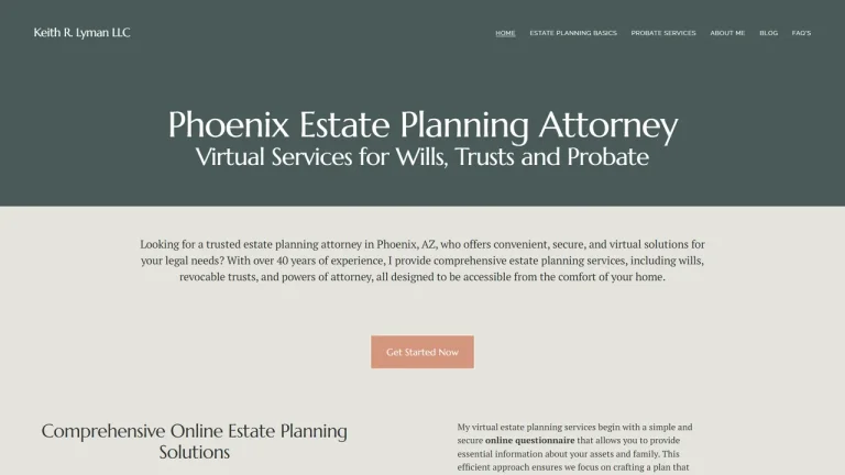 Keith R. Lyman LLC Phoenix, AZ - Attorney in Phoenix