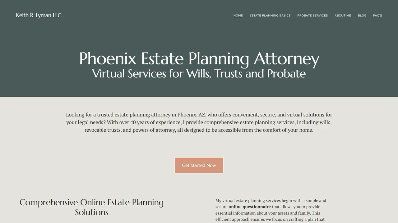 Keith R. Lyman LLC Phoenix, AZ office in Phoenix, Arizona