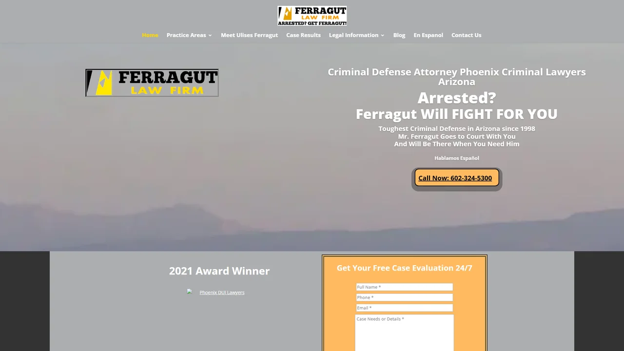 Phoenix Criminal Attorney Ferragut Law - Phoenix, AZ office in Phoenix, Arizona