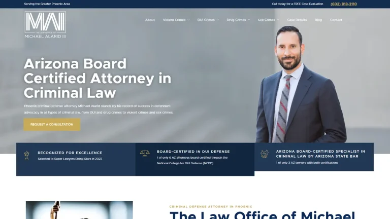 The Law Office of Michael Alarid III PLLC - Phoenix, AZ - Attorney in Phoenix