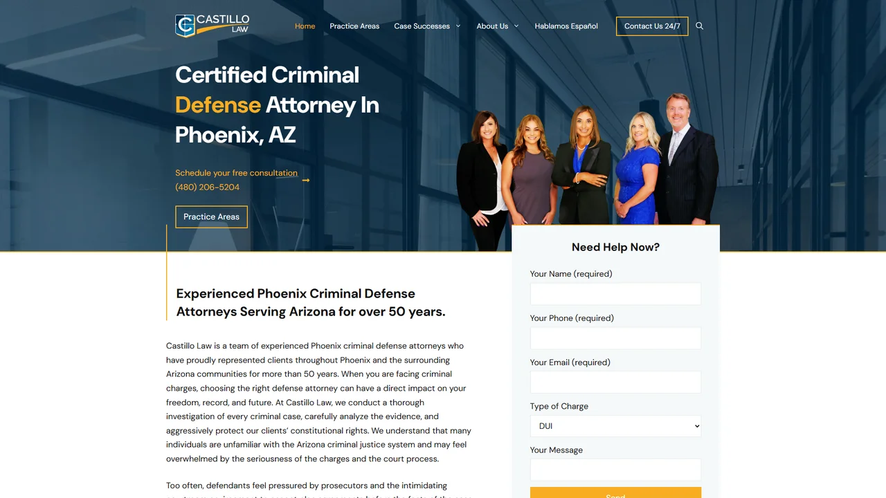 Castillo Law - Phoenix, AZ office in Phoenix, Arizona