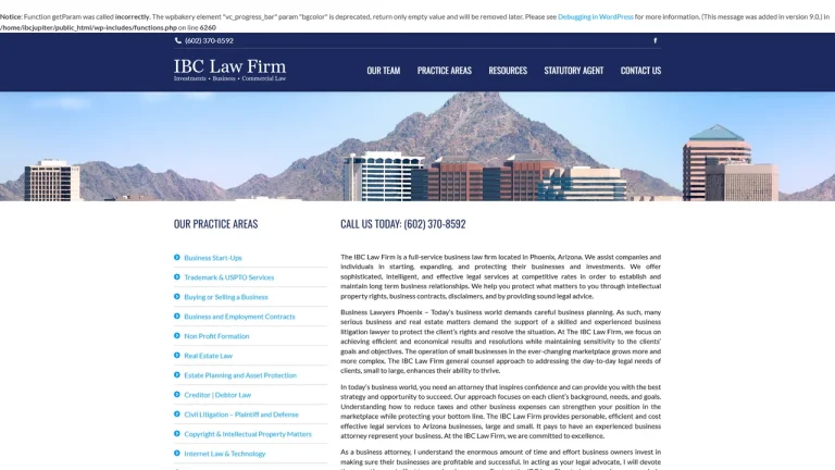 IBC Law Firm - Phoenix, AZ - Attorney in Phoenix