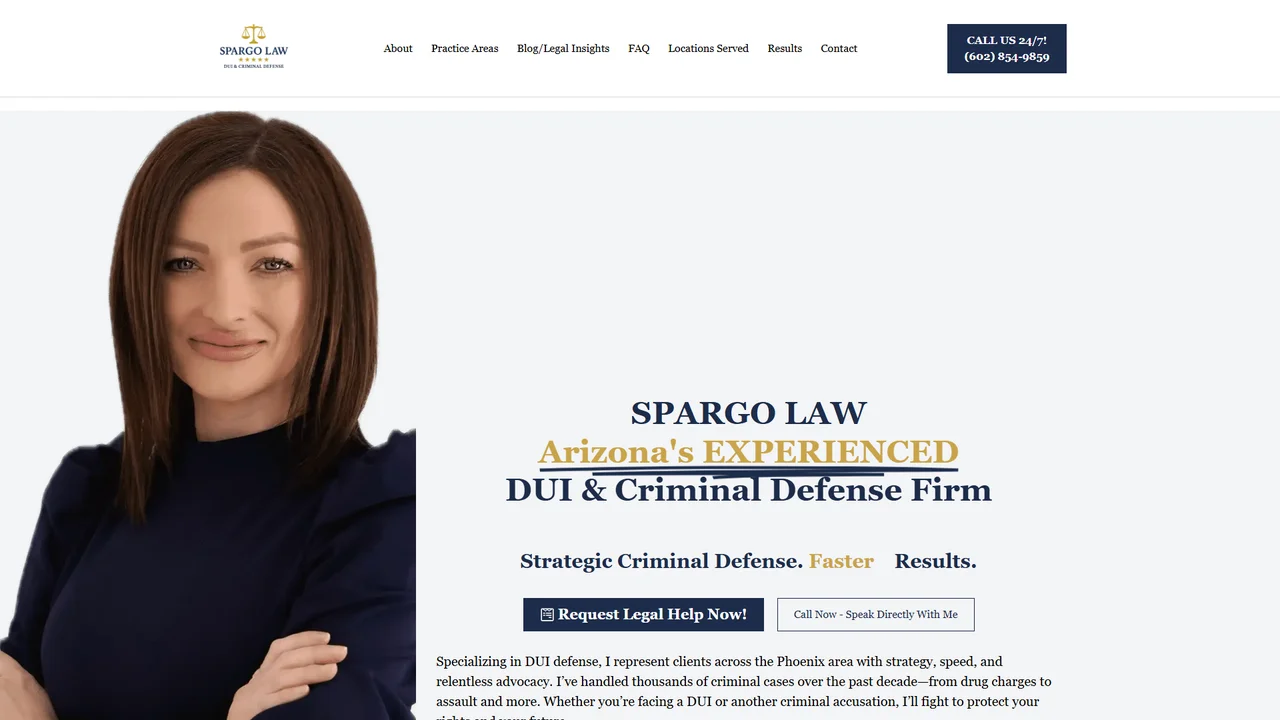 Spargo Law DUI & Criminal Defense Lawyers Phoenix, AZ office in Phoenix, Arizona