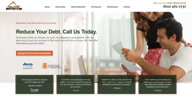 Hilltop Law Firm - Phoenix, AZ - Attorney in Phoenix