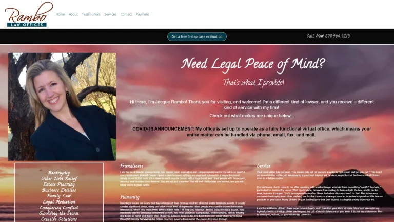 Rambo Law Offices - Phoenix, AZ - Attorney in Phoenix
