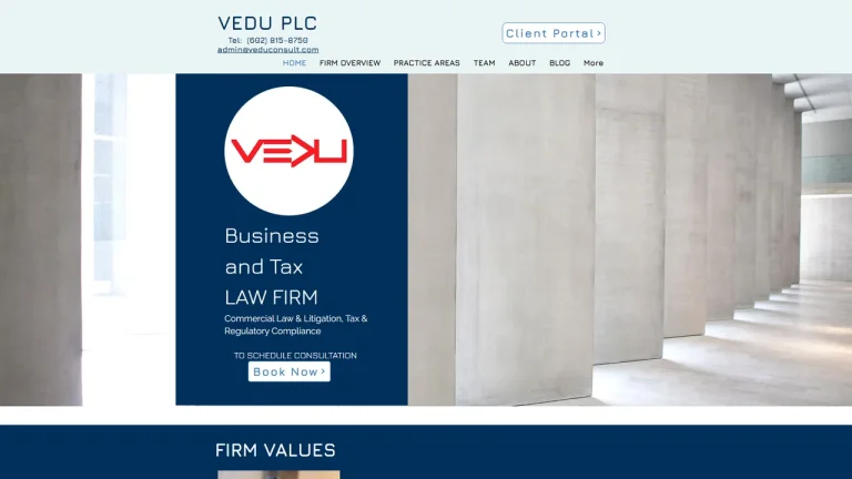 VEDU PLC Law Firm and Tax Consulting - PHOENIX, AZ - Attorney in Phoenix