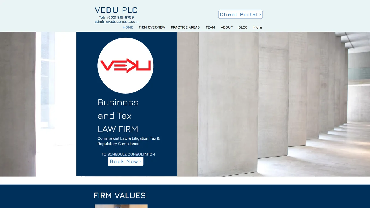 VEDU PLC Law Firm and Tax Consulting - PHOENIX, AZ office in Phoenix, Arizona