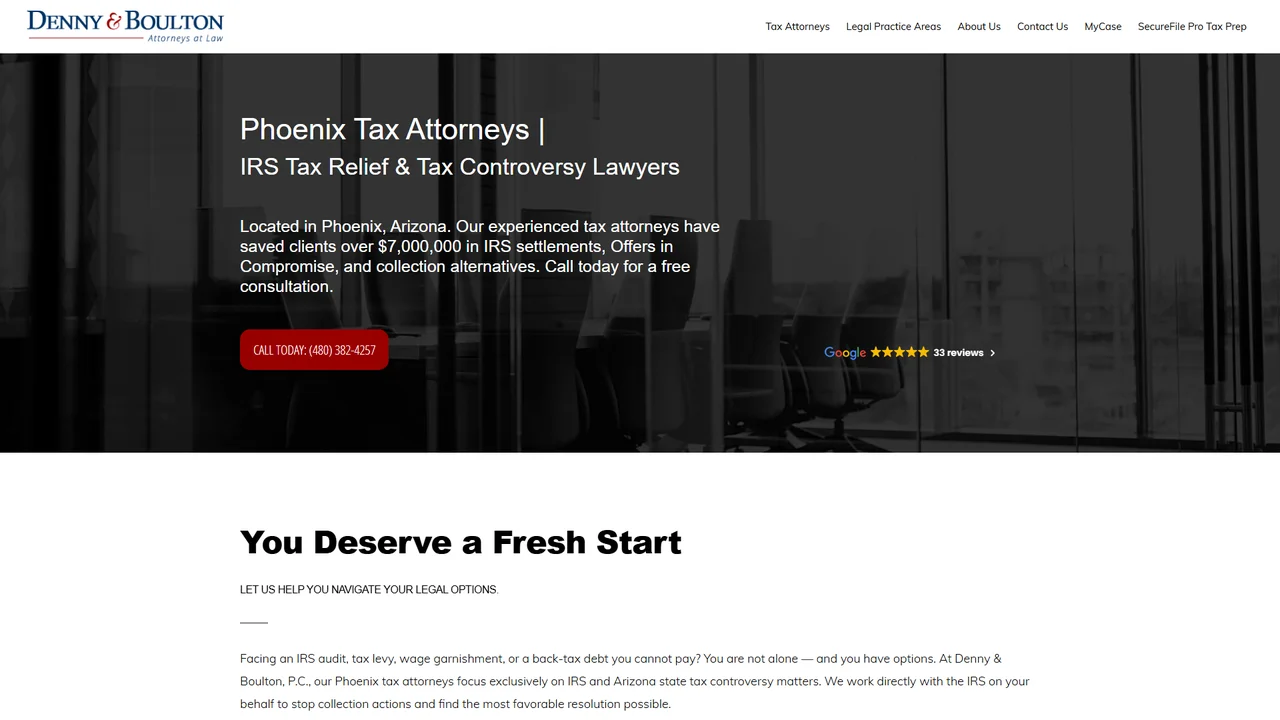 Denny & Boulton, P.C. - Phoenix, AZ office in Phoenix, Arizona