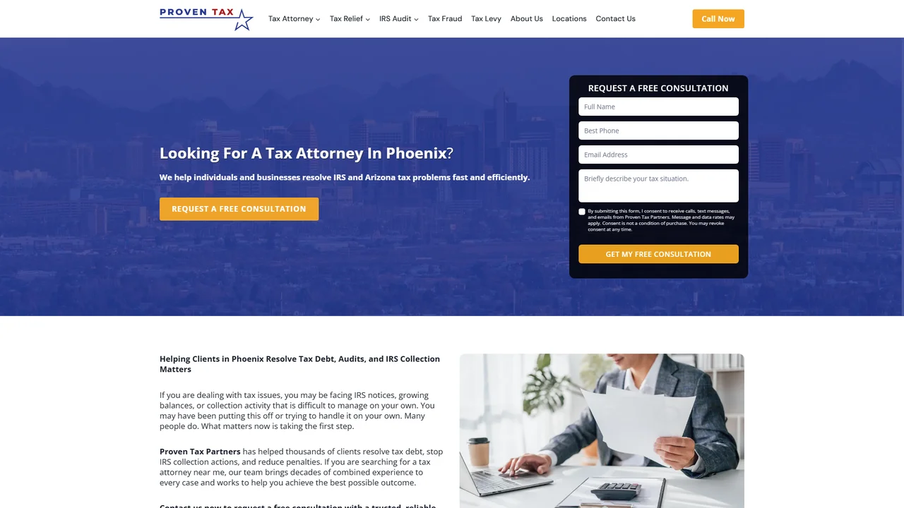 Defense Tax Partners - Phoenix, AZ office in Phoenix, Arizona