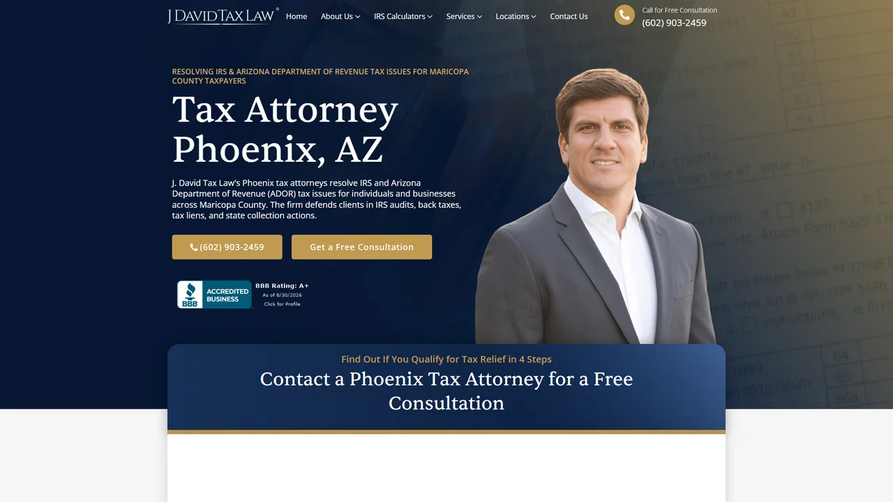 J. David Tax Law - Phoenix, AZ office in Phoenix, Arizona