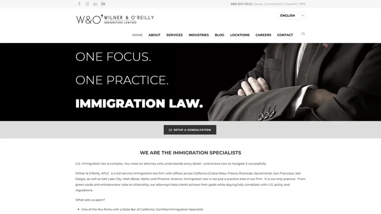 WILNER & O'REILLY | IMMIGRATION LAWYERS, Phoenix, AZ - Attorney in Phoenix