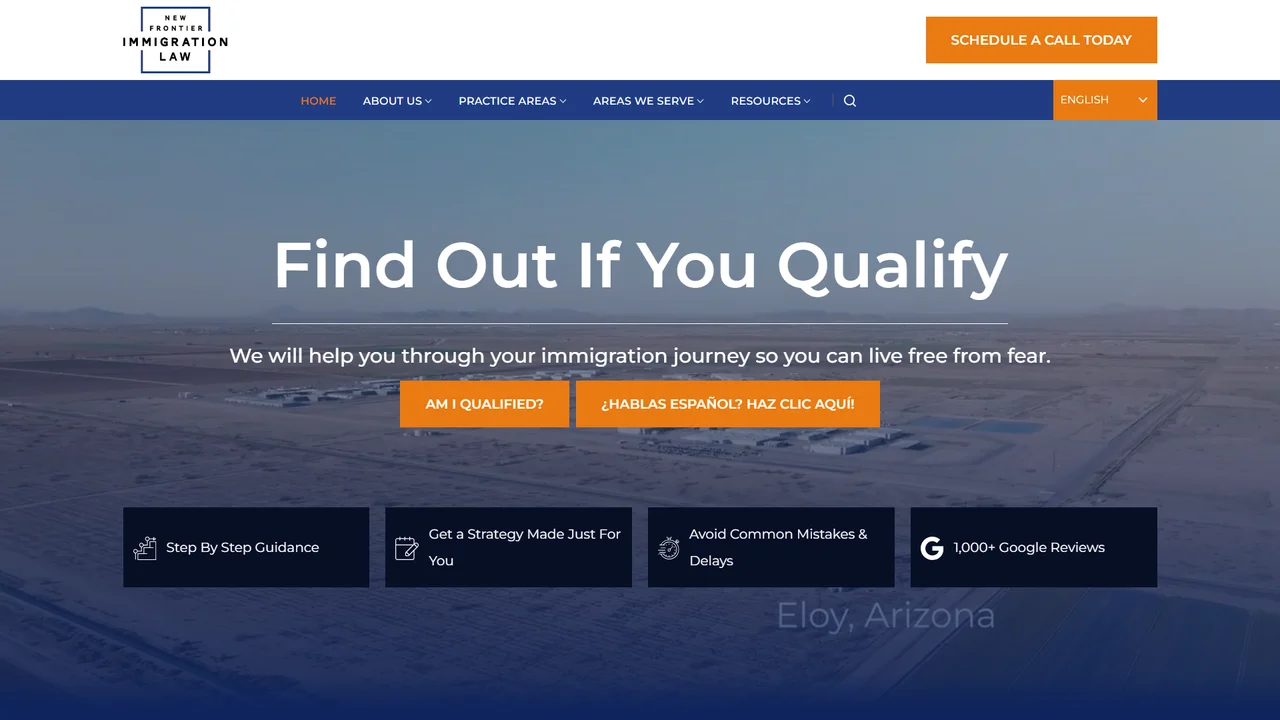New Frontier Immigration Law - Phoenix, AZ office in Phoenix, Arizona
