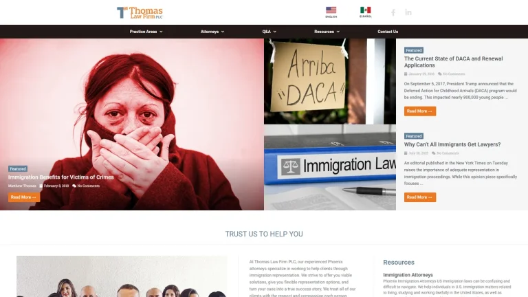 Thomas Law Firm, PLC - Phoenix, AZ - Attorney in Phoenix
