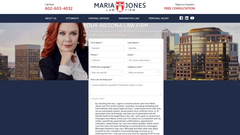Maria Jones Law Firm - Phoenix, AZ - Attorney in Phoenix