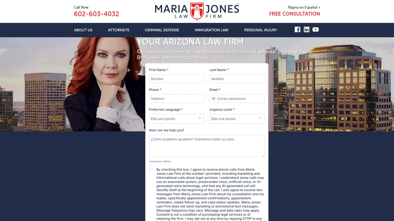 Maria Jones Law Firm - Phoenix, AZ office in Phoenix, Arizona