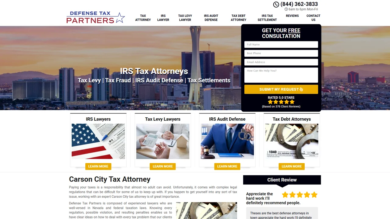Defense Tax Partners - Carson City, NV office in Carson City, Nevada
