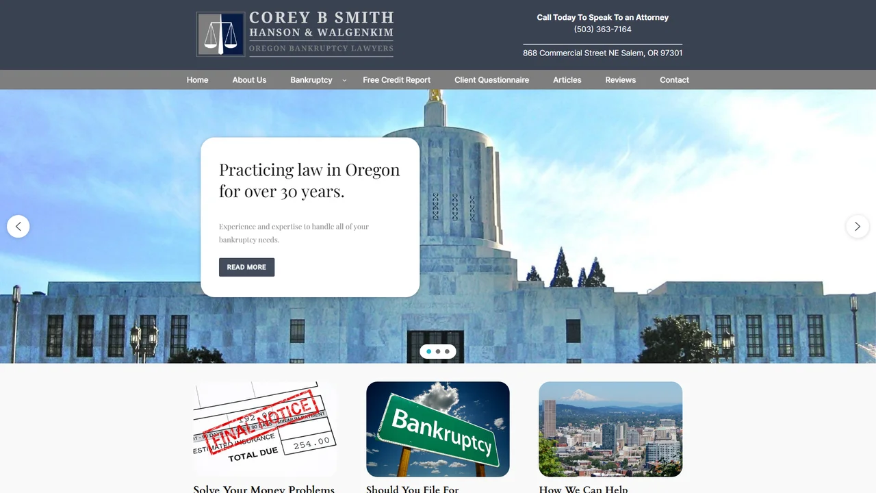 Law Office of Corey B. Smith - Salem, OR office in Salem, Oregon