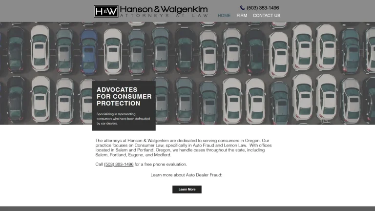 Hanson and Walgenkim, Salem, OR - Attorney in Salem