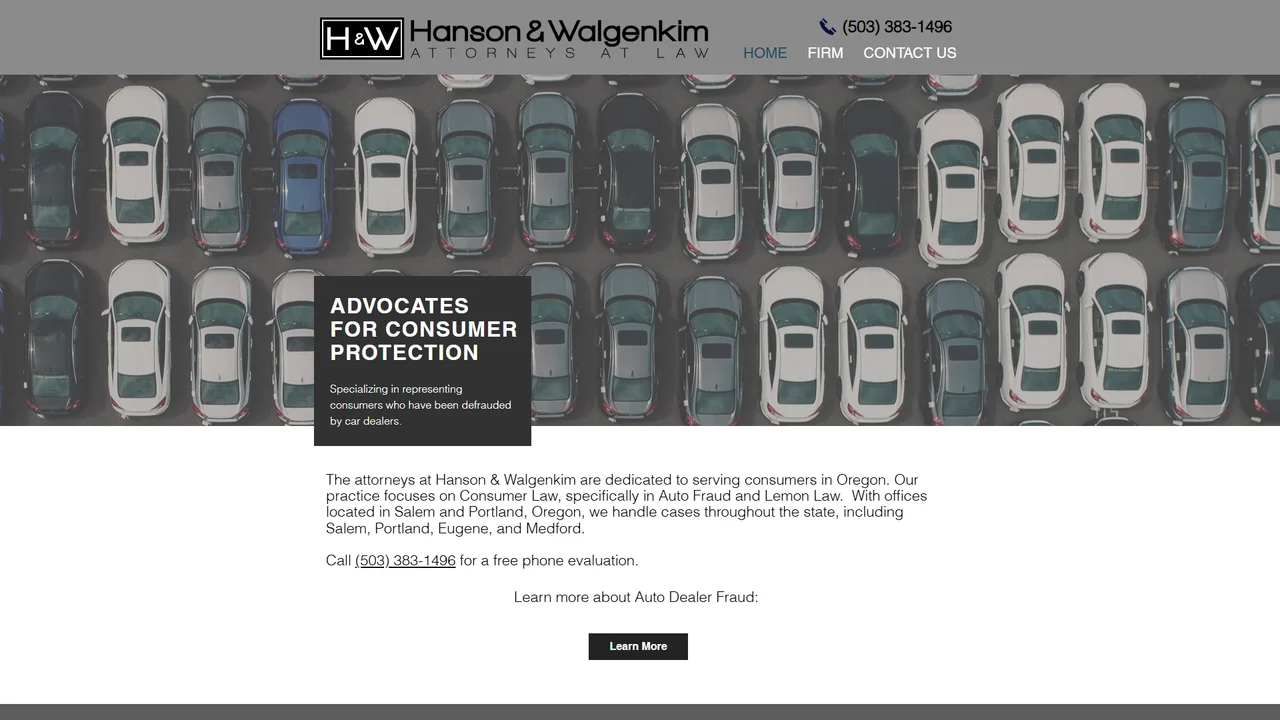 Hanson and Walgenkim, Salem, OR office in Salem, Oregon