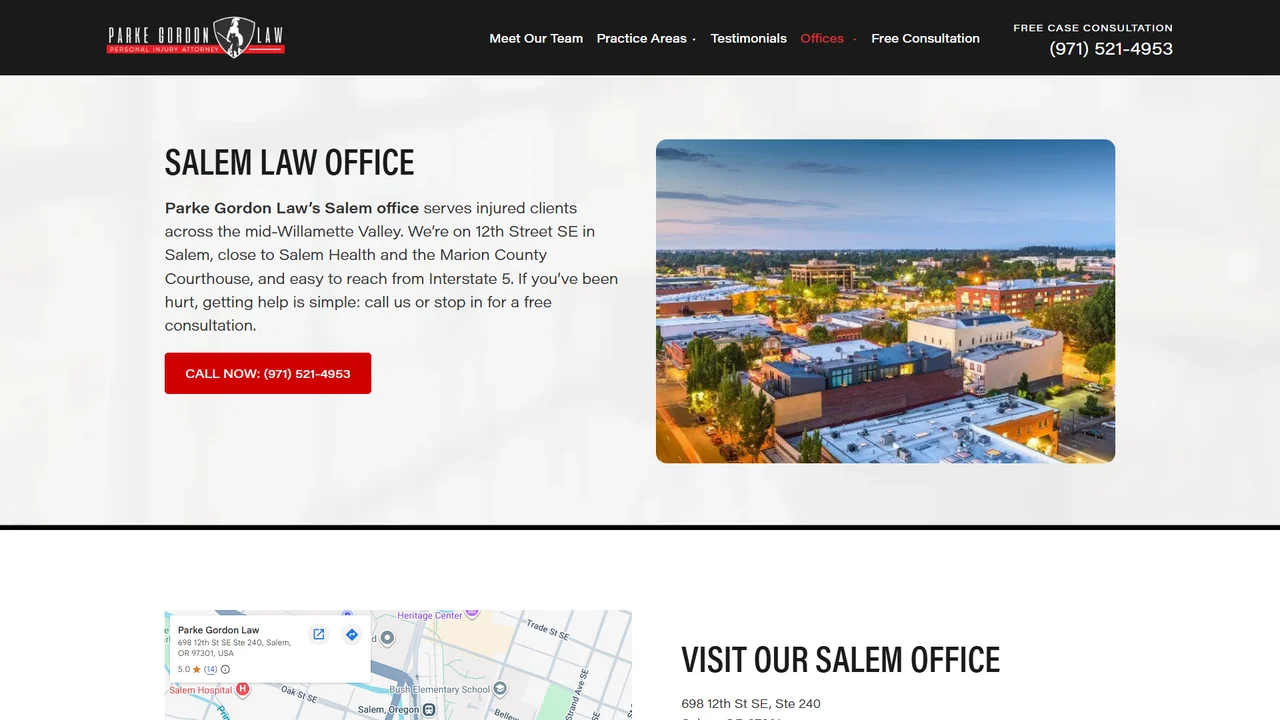Parke Gordon Law - Salem, OR office in Salem, Oregon