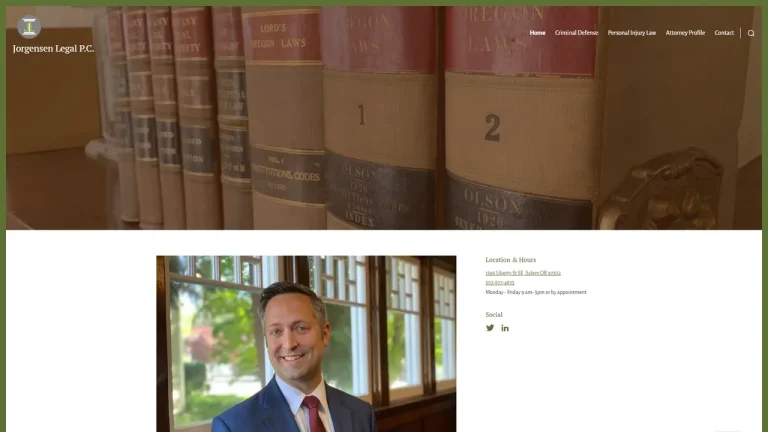 Jorgensen Legal - Salem, OR - Attorney in Salem