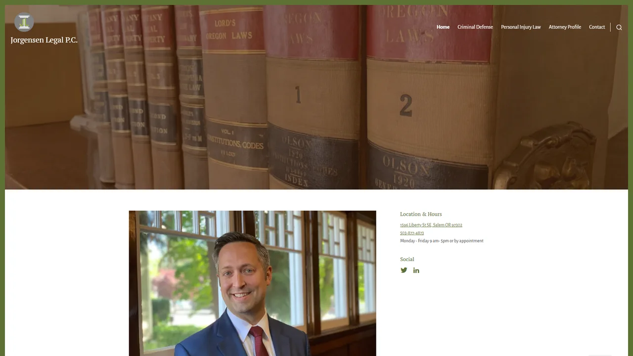 Jorgensen Legal - Salem, OR office in Salem, Oregon