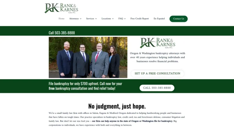 Rank & Karnes Law, P.C. - Salem, OR - Attorney in Salem