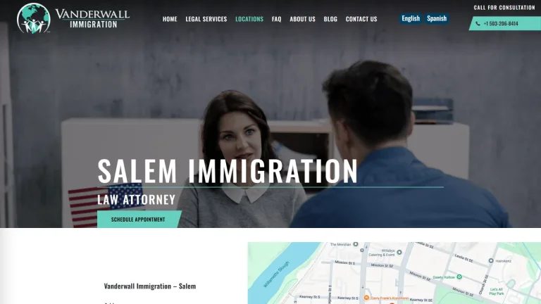 Vanderwall Immigration Salem, OR - Attorney in Salem