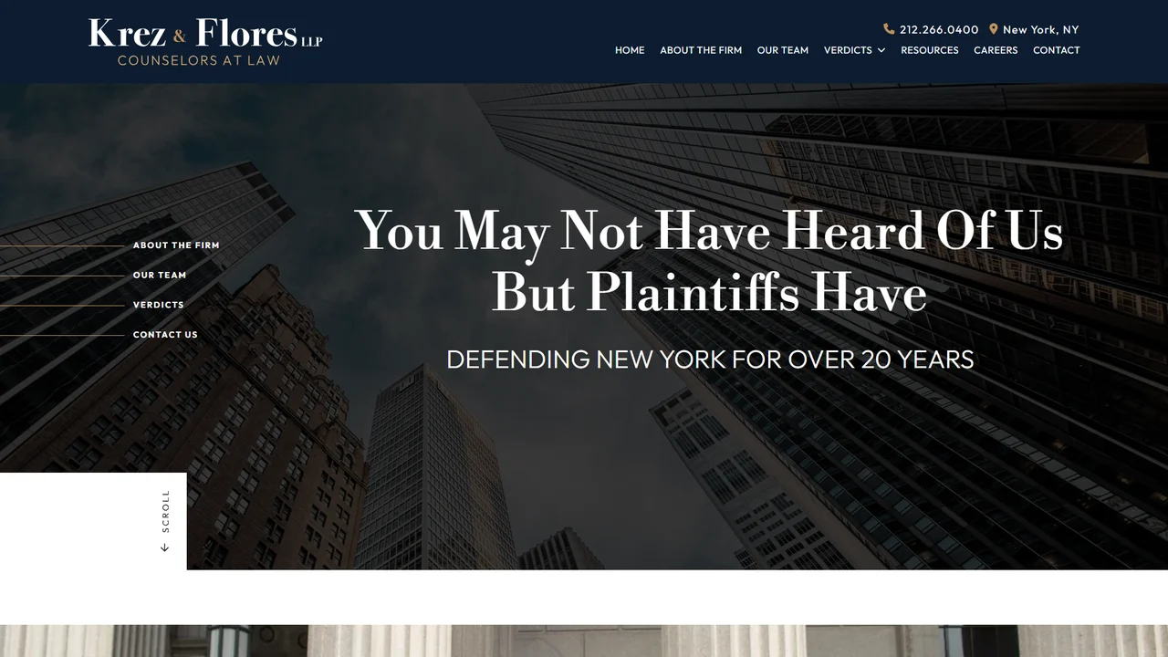 Krez Flores LLP - NYC, New York office in New York City, New York
