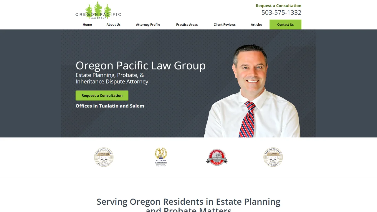 The Law Office of David Johnson - Salem, OR office in Salem, Oregon