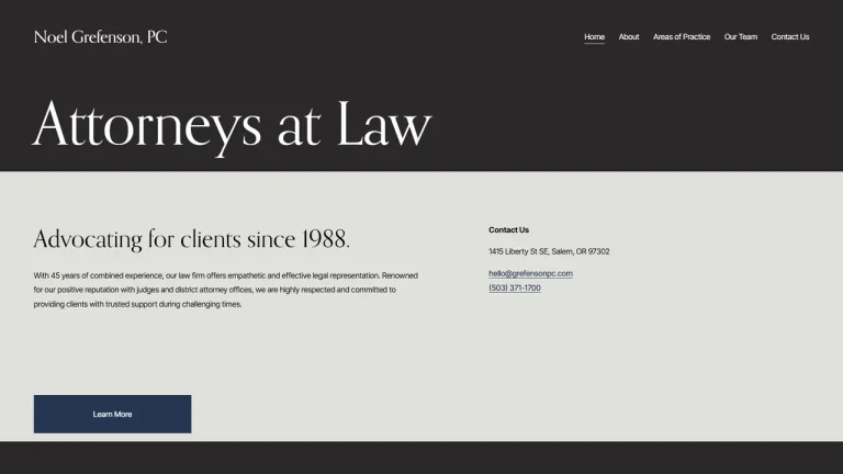 Noel Grefenson PC - Salem, OR - Attorney in Salem