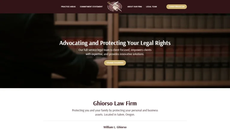 Ghiorso Law Firm - Salem, OR - Attorney in Salem
