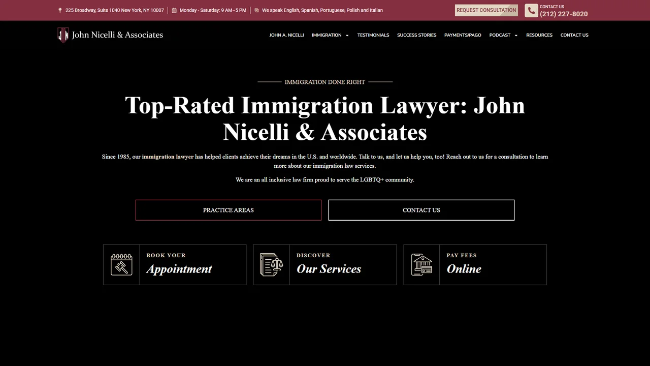 John Nicelli & Associates - NYC, New York office in New York City, New York