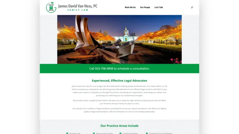 James David Van Ness PC - Salem, OR - Attorney in Salem