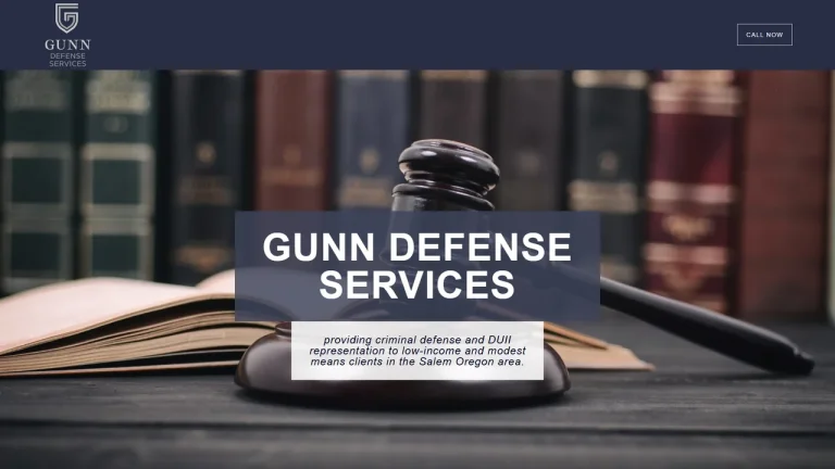 Gunn Defense Services Salem, OR - Attorney in Salem