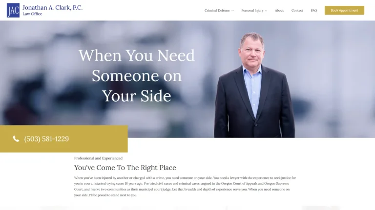 Jonathan A. Clark, PC - Salem, OR - Attorney in Salem