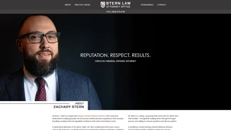 Stern Law -- Zachary J. Stern P.C. - Salem, OR - Attorney in Salem