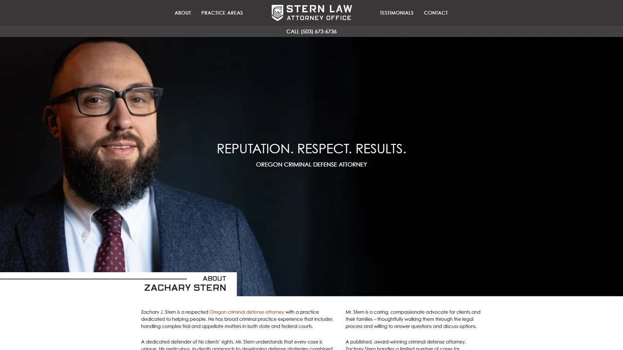 Stern Law -- Zachary J. Stern P.C. - Salem, OR office in Salem, Oregon
