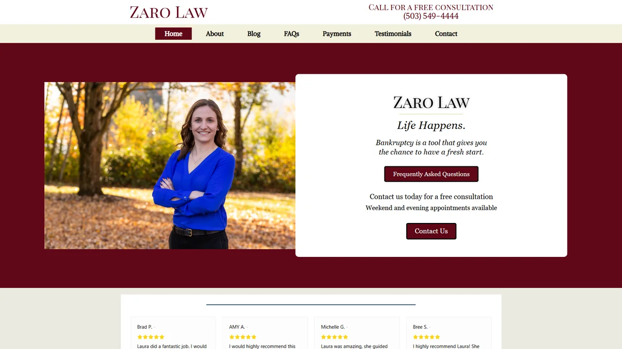Zaro Law - Salem, OR office in Salem, Oregon