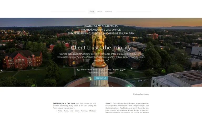 Lawrence W. Andrews PC - Salem, OR - Attorney in Salem